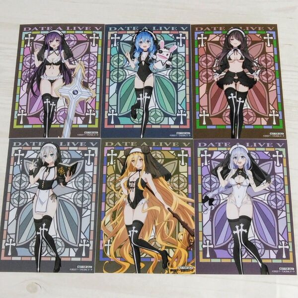 デート・ア・ライブ ゲーマーズ pop up 限定 特典ブロマイド 南の島のシスター ver. 全6種セット 未使用新品