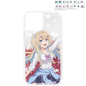 白河月愛 グリッターiPhoneケース 対象機種 iPhone 13 mini 経験済みなキミと経験ゼロなオレがお付き合いする話。