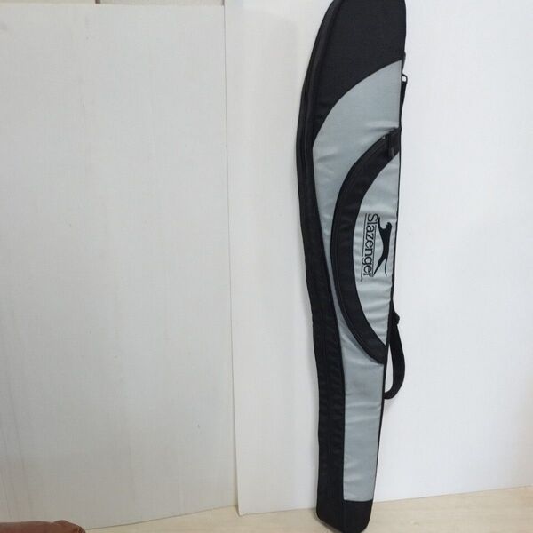 ほぼ新品 Slazenger ゴルフ クラブケース 8本 ブラック/ブルー 128cm