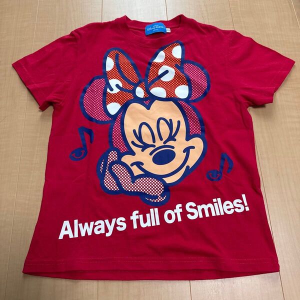 美品 140cm 東京ディズニーランド ミニーちゃん 半袖 Tシャツ