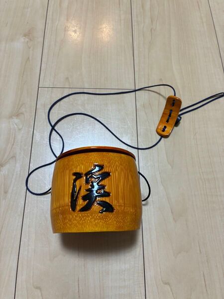 渓流 餌箱 竹製