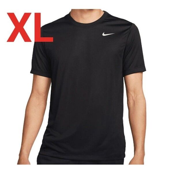 ナイキ ドライフィット 半袖 Tシャツ レジェンド リセット ブラック XL
