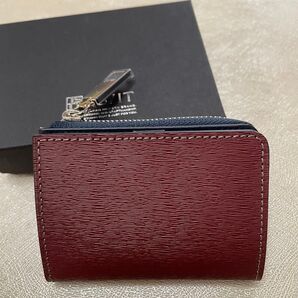 新品イズイット 小銭入れ 本革 メンズ ペッパー ワインカラー8250円