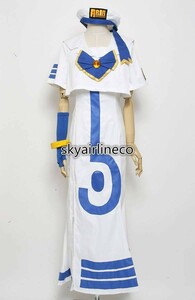 cos6161工場直販 高品質 実物撮影 ARIA アリア 水無灯里みずなしあかり 夏装 制服 1代目+手袋+帽 コスプレ衣装 別途靴追加可