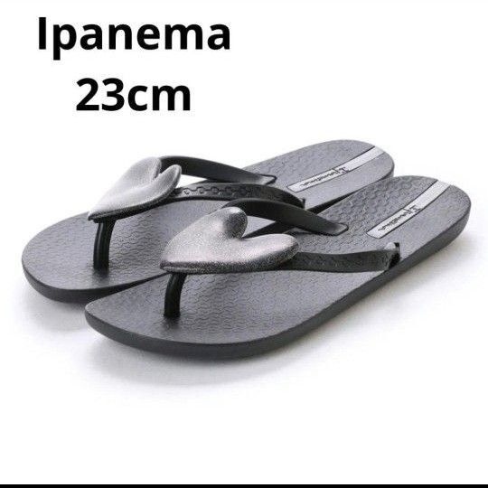 Ipanema イパネマ ハートトングサンダル (ブラック)US6/23cm