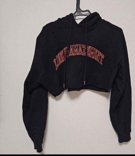 美品 SHAGGIE 超ショート丈 パーカー Y2K スウェット フーディー
