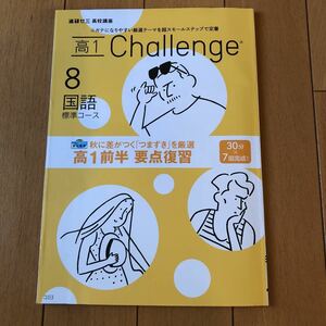 進研ゼミ　高校講座 高1 国語総合　前半要点復習　　古文　漢文　読解　未使用　おためし