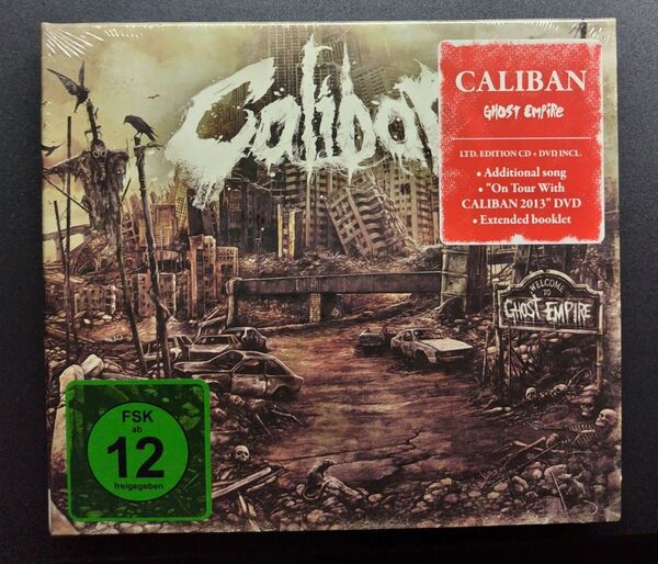 【新品】CALIBAN GHOST EMPIRE CD+DVD 限定版 メタルコア