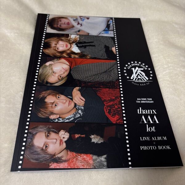 初回生産限定盤 AAA 3CD+PHOTOBOOK/AAA DOME TOUR 15th ANNIVERSARY