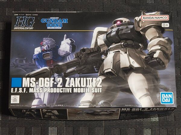 HGUC 1/144 MS-06F-2 ザクII(連邦軍仕様) 未組立 未使用品 ガンプラ