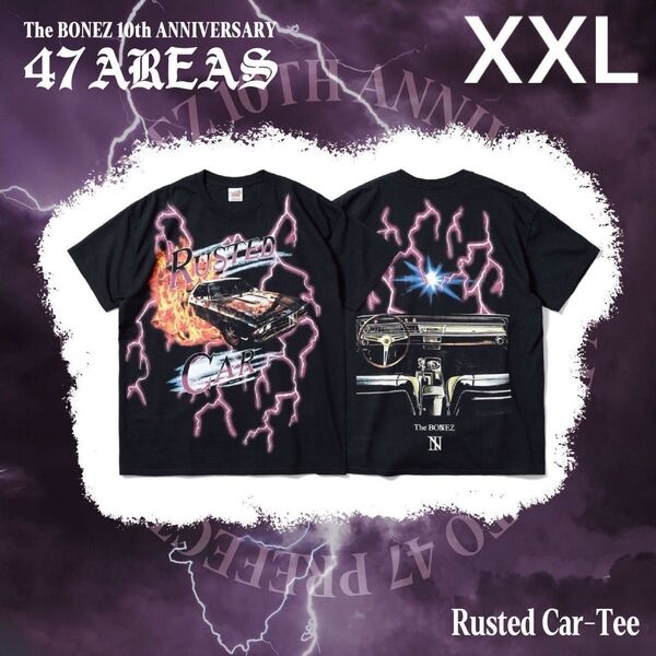 The BONEZ Rusted Car- Tee