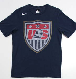 NIKE USA代表 サッカー Tシャツ M ネイビー アメリカ代表 ナイキ