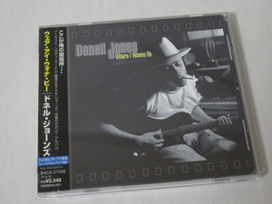 【即決】CD 国内初期帯 Donell Jones / Where I wanna be ドネル・ジョーンズ