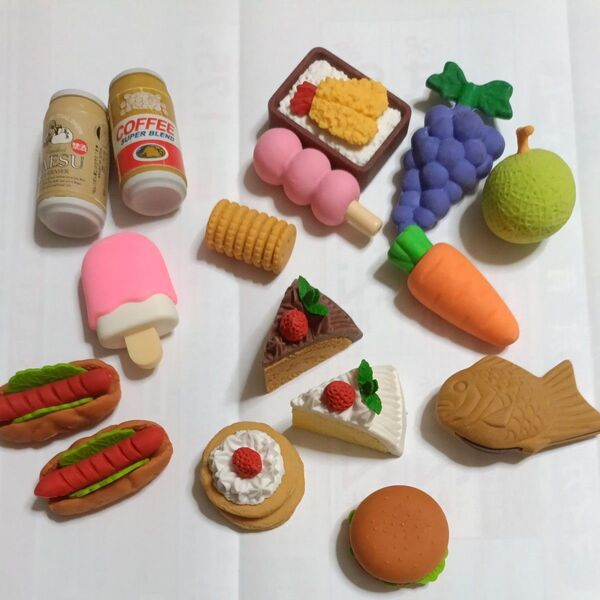 スイーツ食べ物おもしろ消しゴム