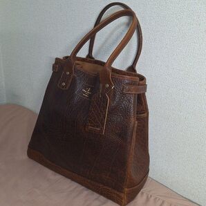 《未使用 激レア》CORONADO LEATHER バイソン トートバッグ コロナドレザー