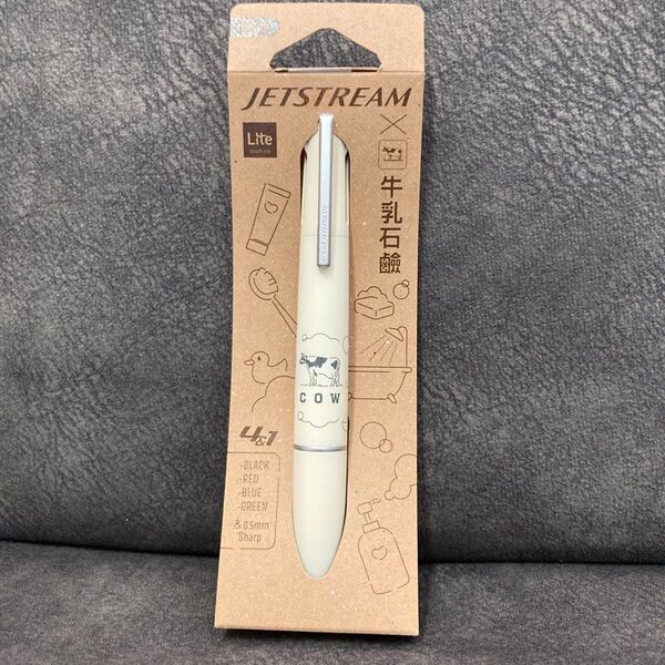 JETSTREAM 4+1 ボールペン ×牛乳石鹸