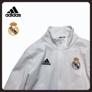 adidas レアルマドリード アンセムジャケット 23 24 ジャージ 上 トラックジャケット ジャージ