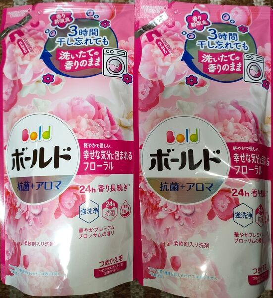 《P&G》 ボールド 華やかプレミアムブロッサムの香り つめかえ用 400g×2本