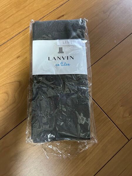 LANVIN en Bleu タイツ グンゼ
