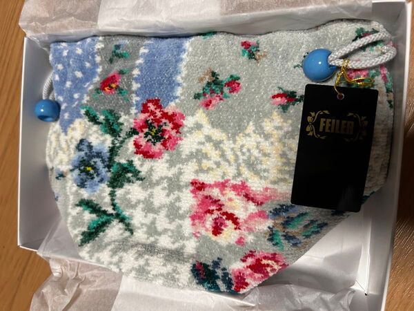 ★新品未使用★フェイラー FEILER 巾着 ポーチ