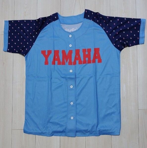 非売品 美品 静岡ブルーレヴズ YAMAHA ラグビー 応援ユニフォーム フリー 水色 ヤマハ発動機 ジュビロ シャツ