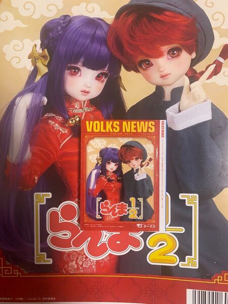 ボークス スーパードルフィー ドルパ53 会場限定 豆本 ボークスニュース107