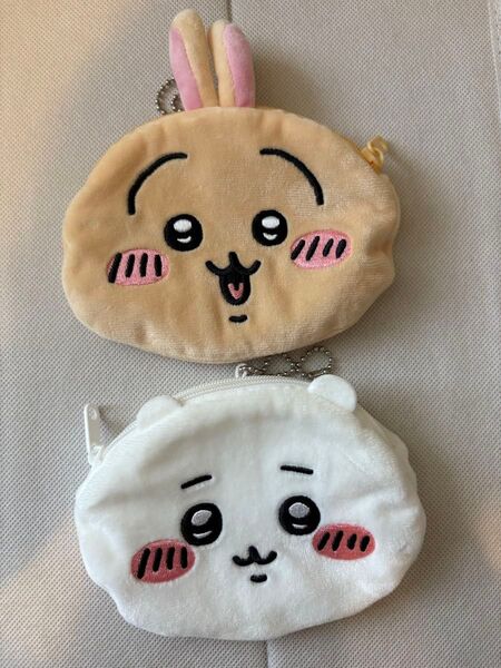おかおポーチ うさぎ ちいかわ