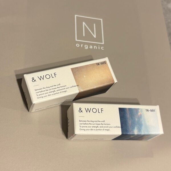 Nオーガニック 001 002 &WOLF トリートメントニュアンスルージュ 2個 N organic
