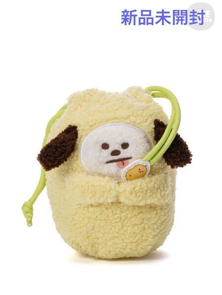 BT21 巾着 ポーチ Fluffy Big Hugs CHIMMY BTS