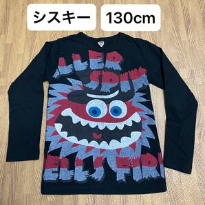 SHISKY シスキー◆モンスター 長袖Tシャツ(130cm)ブラック