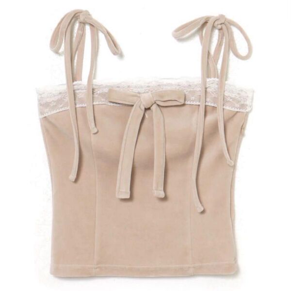 andmary アンドマリー jemma ribbon camisole ベージュ 正規品