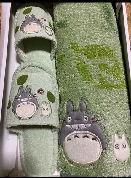 となりのトトロ スリッパ バスマット 2点セット