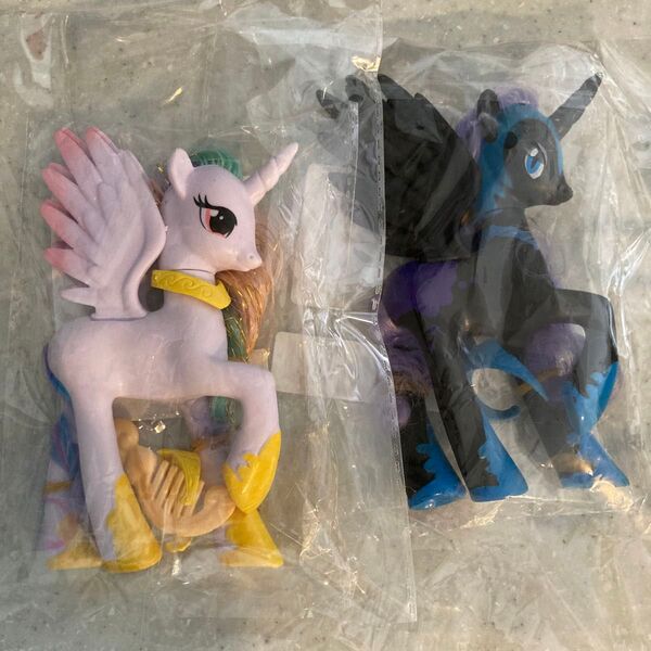 新品 マイリトルポニー セレスティア ナイトメアムーン ルナ フィギュア