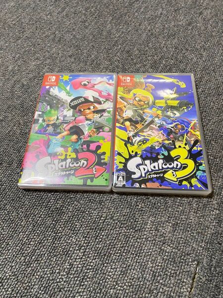 Nintendo Switch スプラトゥーン2 スプラトゥーン3 ソフトセット