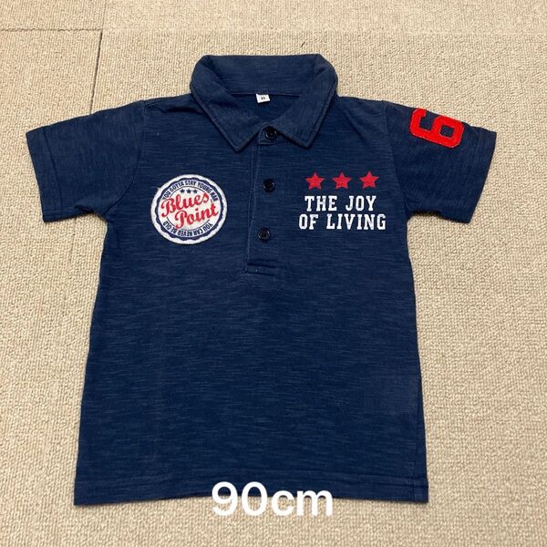 西松屋 襟付き半袖Tシャツ 90cm 男の子