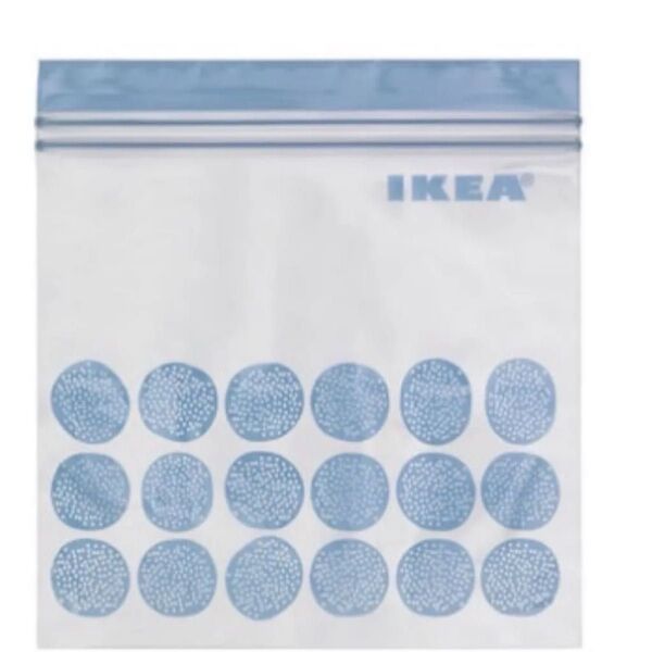 IKEA ISTAD イースタード フリーザーバッグ 1.2L 25枚分