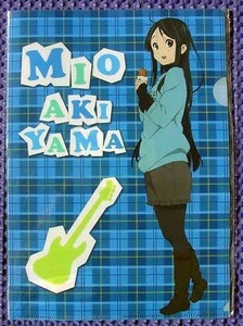 グッズ■2011年【映画「けいおん !」】[ S ランク ] クリアファイル ローソン限定 非売品/秋山澪