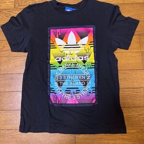 adidas 半袖Tシャツ ブラック