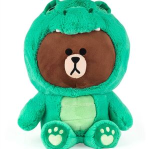LINE FRIENDS GOLF コスチュームヘッドカバー BROWN
