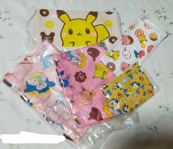 ポケモングッズ ポーチ ハンドタオルエコバッグ×2トートバッグセット
