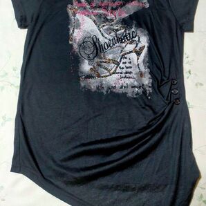 お値下げしました!レディース トップス カットソー Tシャツ 黒