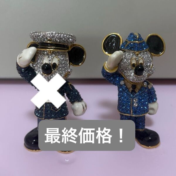 ディズニー アリバスブラザーズ スワロフスキー ミッキー ミニー Disney