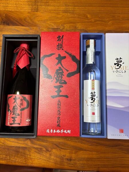 大魔王 本格芋焼酎 720ml 25度 夢いさにしき 本格芋焼酎 500ml 25度