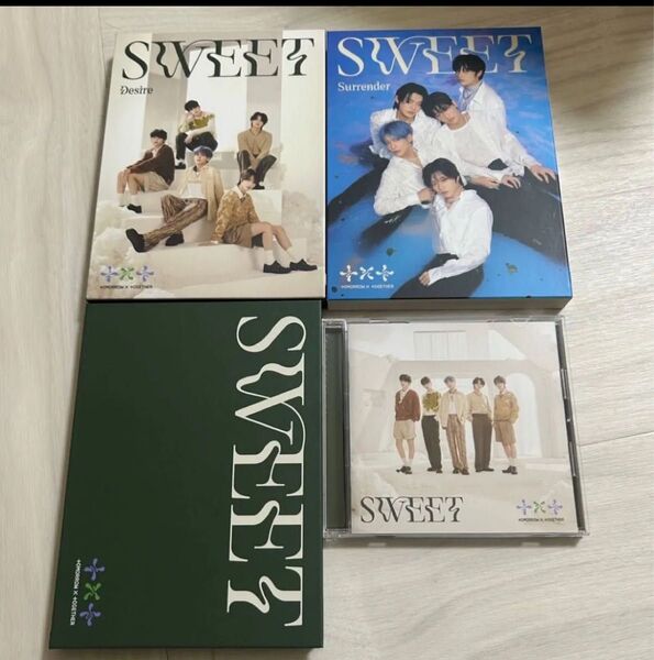 TXT sweet アルバム 4形態 セット