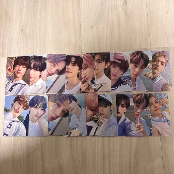 &TEAM 青嵐 weverse ユニバ ホログラム トレカ コンプ