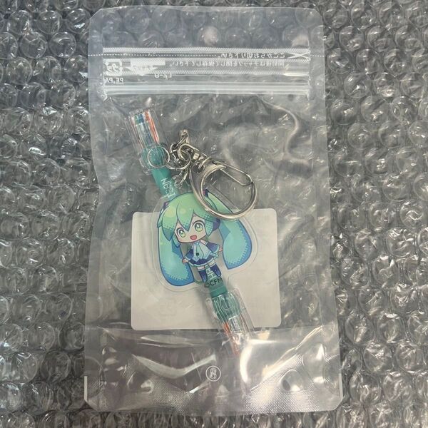 新品未開封 初音ミク 愛三電機 コラボ LAN キーホルダー