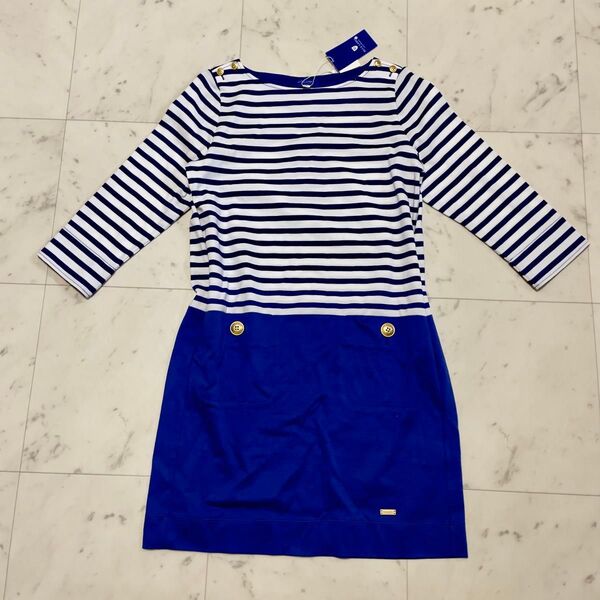 【新品タグ付】 Burberry ブルーレーベル クレストブリッジ ワンピース 38