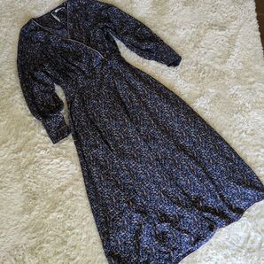naturalcouture薄手ロングワンピース長袖