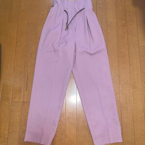 SNIDEL Sustainableハイウエストパンツ サイズ: 0