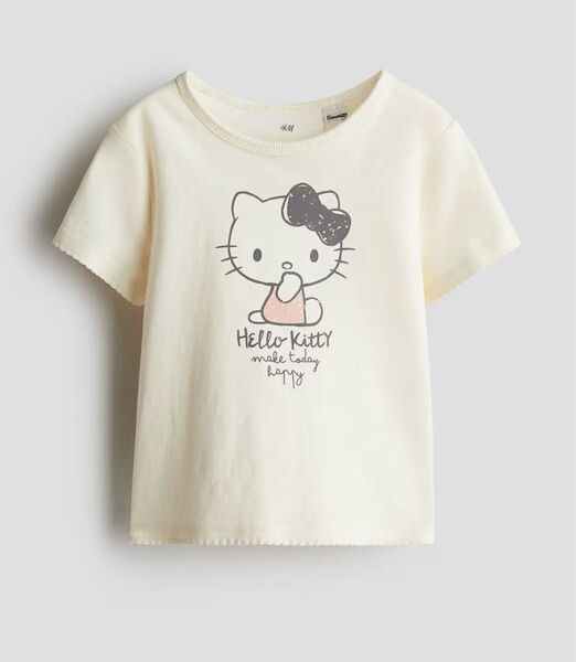 H&M★新品NEW ハローキティ プリントTシャツ 半袖 サンリオ 可愛い